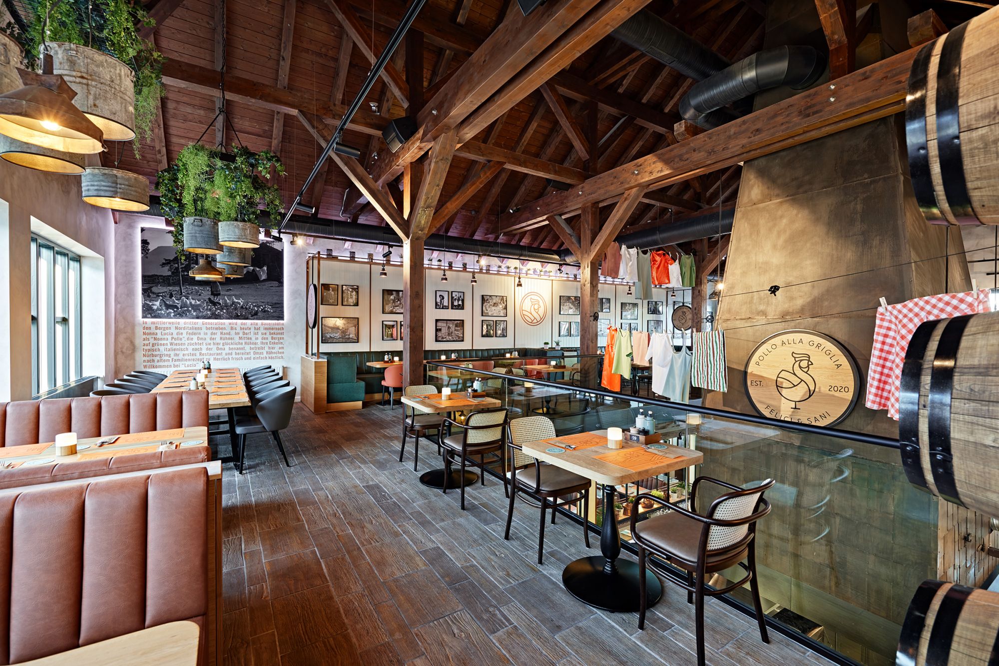 Lucia: Italian Restaurant Interior Design | P&M Furniture