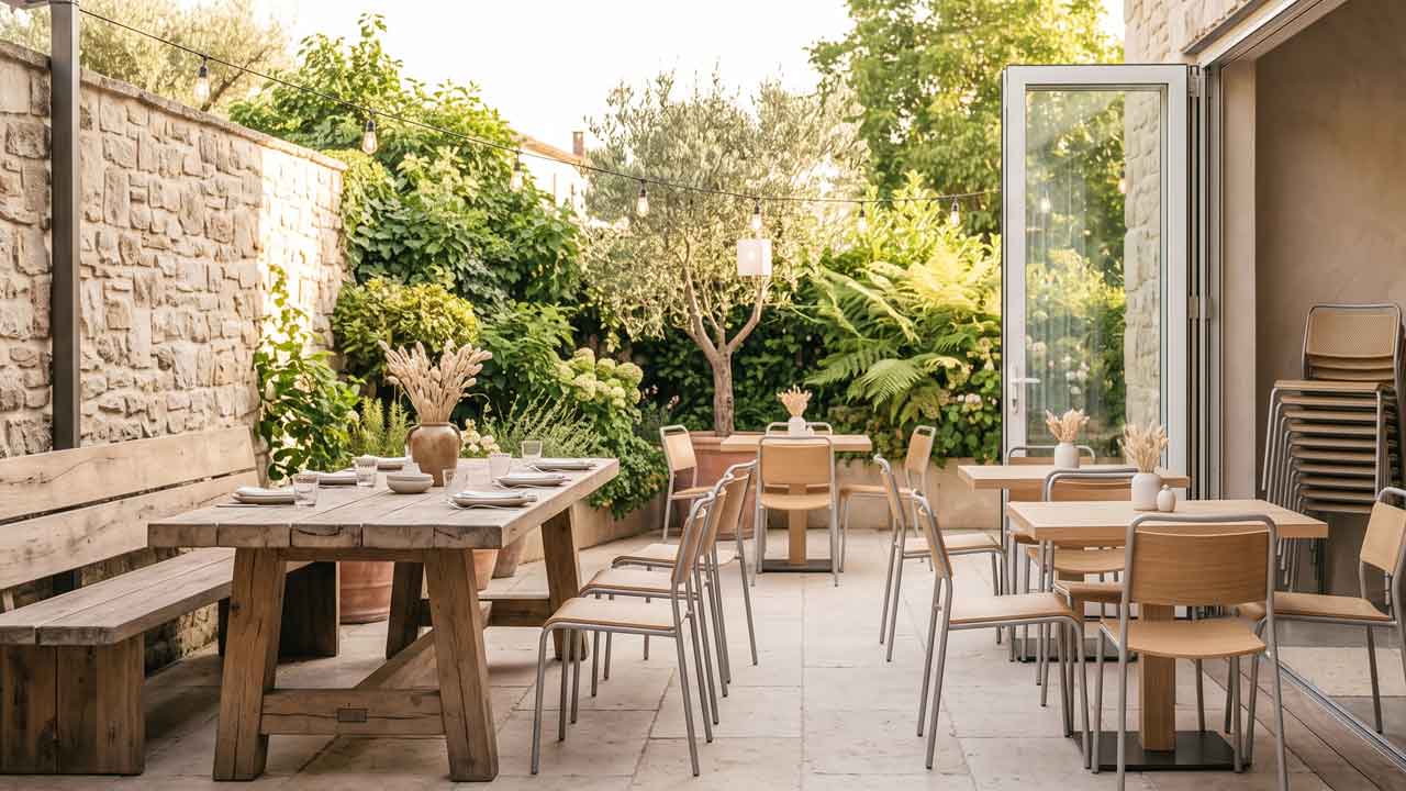 Stackable vs. Standard Terrace Furniture: Pros and Cons for Hospitality Venues